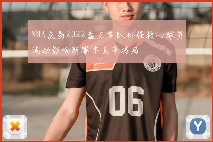 NBA交易2022盘点多队补强核心球员流动影响新赛季竞争格局